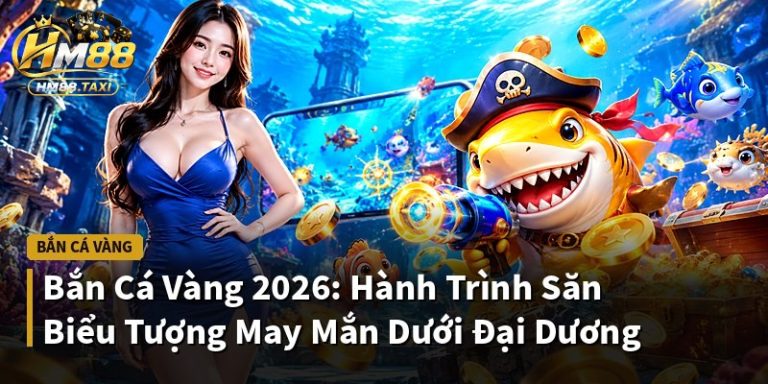 Bắn Cá Vàng 2026: Hành Trình Săn Biểu Tượng May Mắn Dưới Đại Dương