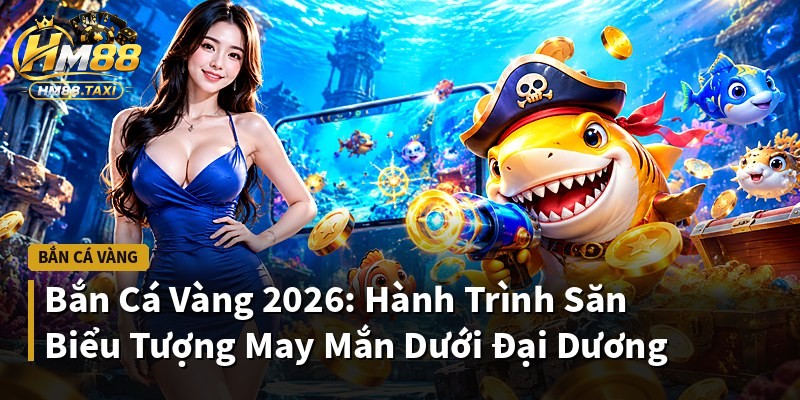 Bắn Cá Vàng 2026: Hành Trình Săn Biểu Tượng May Mắn Dưới Đại Dương