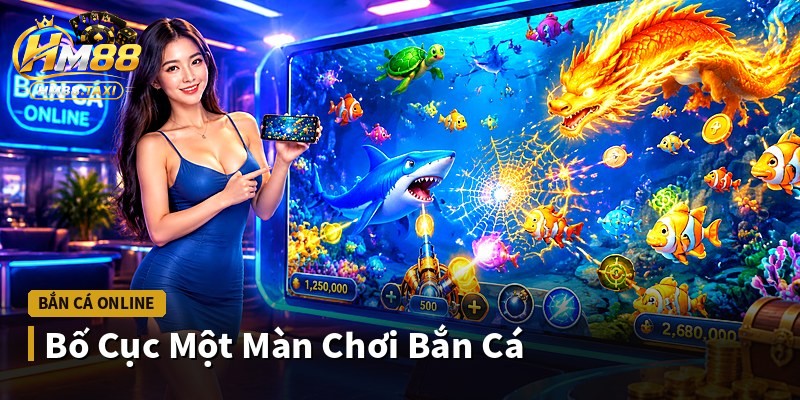 Bố Cục Một Màn Chơi Bắn Cá