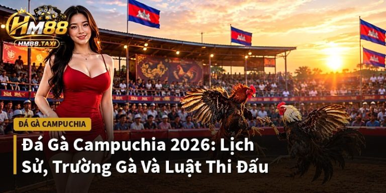 Đá Gà Campuchia 2026: Lịch Sử, Trường Gà Và Luật Thi Đấu
