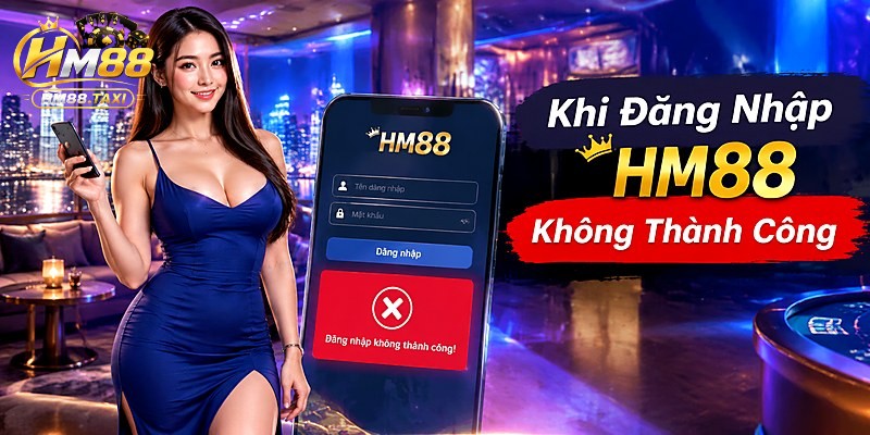Khi Đăng Nhập HM88 Không Thành Công