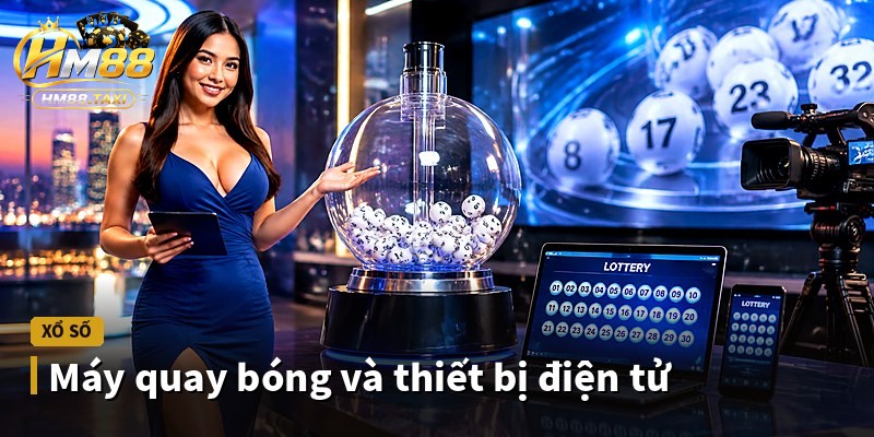 Máy quay bóng và thiết bị điện tử