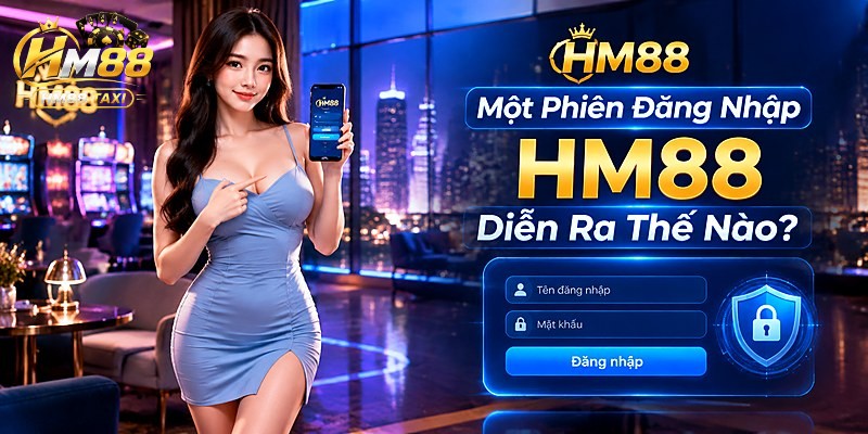 Một Phiên Đăng Nhập HM88 Diễn Ra Thế Nào